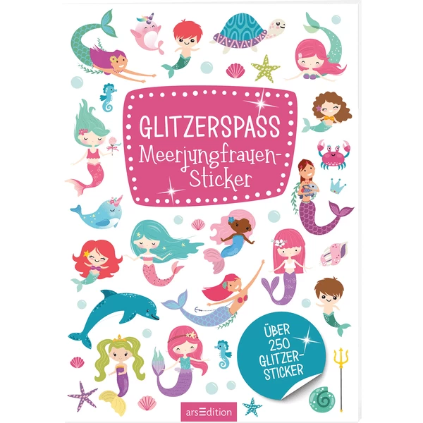 ArsEdition Glitzerspaß Meerjungfrauen 3 ArsEdition Glitzerspaß Meerjungfrauen