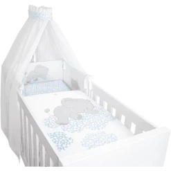 Bebella Vital Bettset 4-tlg. Lunafant Blau