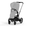 Cybex PLATINUM Gestell New E-Priam Matt Black Inklusive Sitzrahmen -Babymarkt cybex platinum gestell new e priam matt black inklusive sitzrahmen a333789