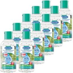 Dr. Beckmann Hand-Desinfektionsgel Aloe Vera & Vitamin E, 10 X 60ml