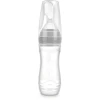 Haakaa® Fütterflasche, Squeeze Mit Löffel Grau -Babymarkt haakaa fuetterflasche squeeze mit loeffel grau a345318