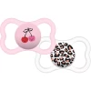MAM Schnuller Supreme Silikon 16+ Kische/ Leopard -Babymarkt mam schnuller supreme silikon 16 kische leopard a300614