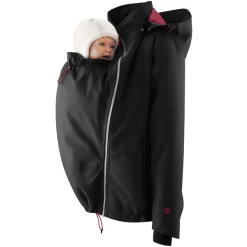 Mamalila Winter-Tragejacke Winterfriend Schwarz -Babymarkt mamalila winter tragejacke winterfriend schwarz a315027 4