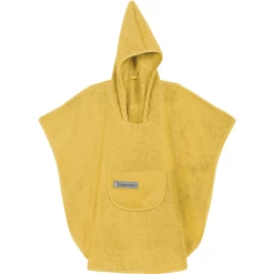 Odenwälder Frottee-Badeponcho Mustard