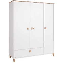 PAIDI Kleiderschrank Lotte & Fynn 3-türig