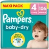 Pampers® Pampers Baby-Dry Windeln, Gr. 4, 9-14kg, Maxi Pack (1 X 106 Windeln) -Babymarkt pampers baby dry windeln gr 4 9 14kg maxi pack 1 x 106 windeln a413053