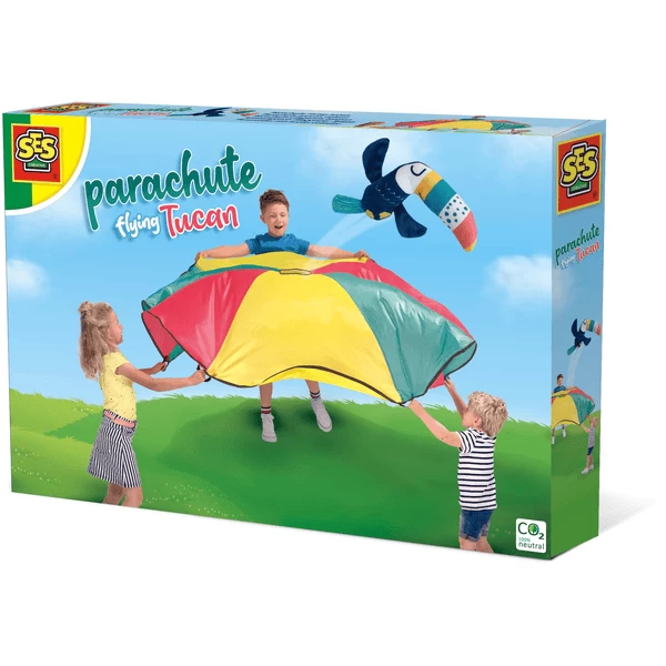 SES Creative® Schwungtuch Fliegender Tukan 3 SES Creative® Schwungtuch Fliegender Tukan