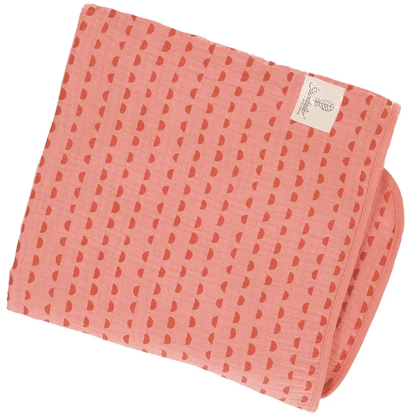 Sterntaler Musselin-Schmusedecke Enna+Otti Koralle 120 X 120 Cm 3 Sterntaler Musselin-Schmusedecke Enna+Otti Koralle 120 X 120 Cm