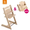 STOKKE® Tripp Trapp® Hochstuhl Oak Natur + Gratis Baby Set Natur -Babymarkt stokke tripp trapp hochstuhl oak natur gratis baby set natur a383447
